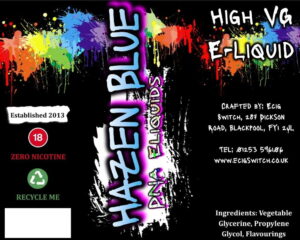 Hazen Blue Eliquid