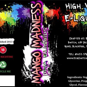 Mango Madness Eliquid