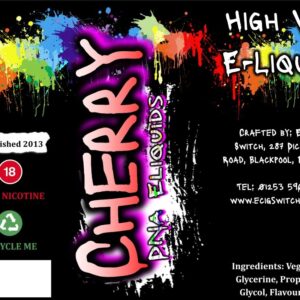 Cherry juice eliquid