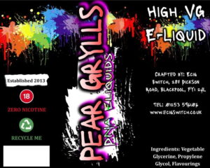 Pear Grylls Eliquid