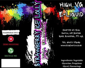 Strawberry Ice Lolly Eliquid