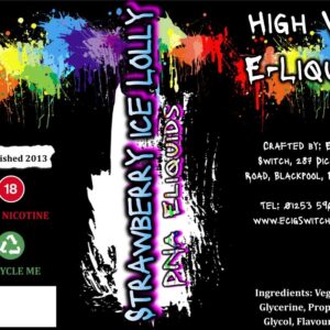 Strawberry Ice Lolly Eliquid