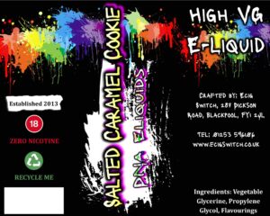 Salted Caramel Cookie Eliquid