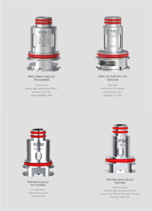 Smok RPM 2 / 2S replacement coils