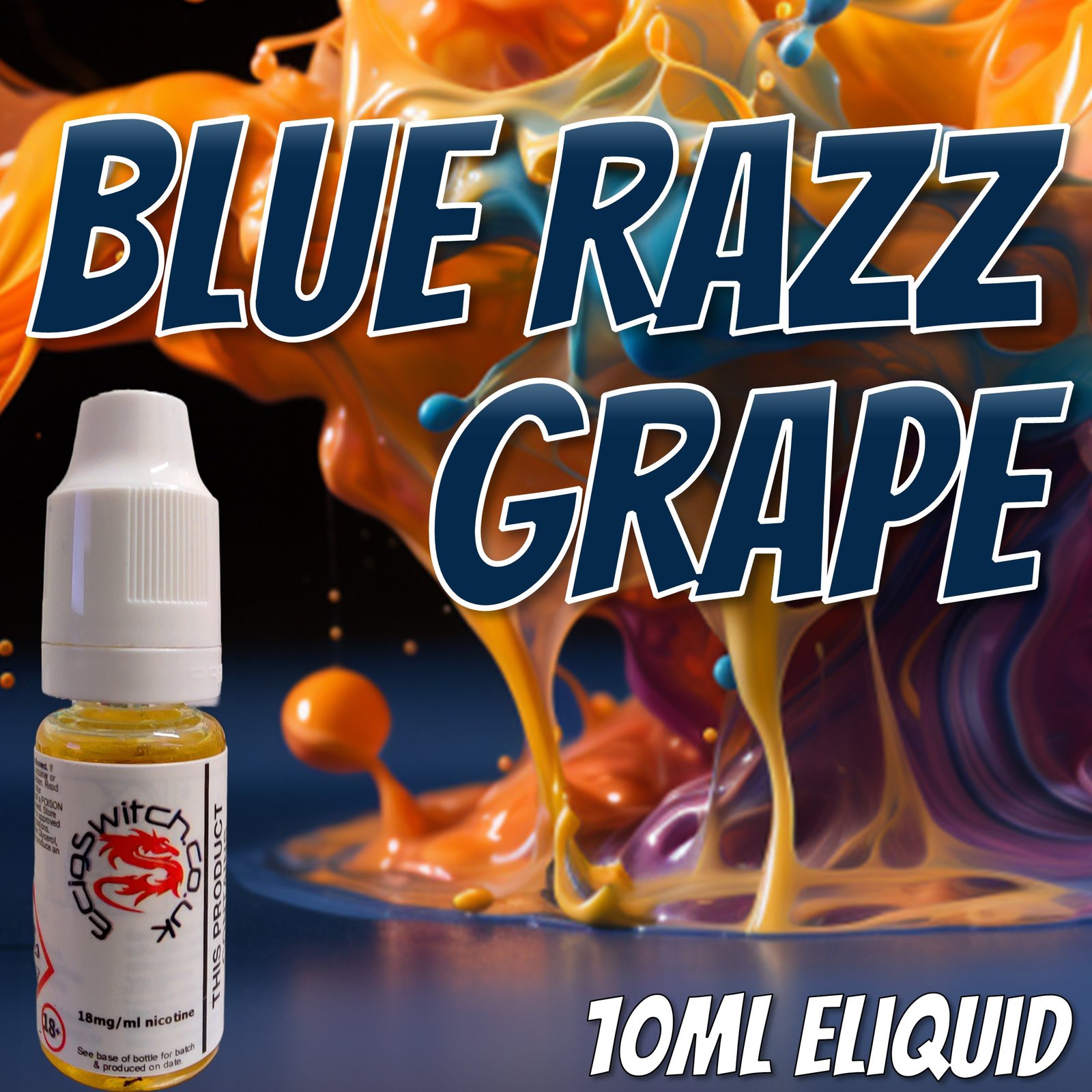 Blue Razz Grape - 10ml
