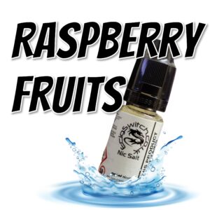 Raspberry Fruits nic salt 10ml bottle by Ecig Switch