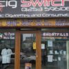 Ecig Switch shop front, 287 Dickson Road, Blackpool